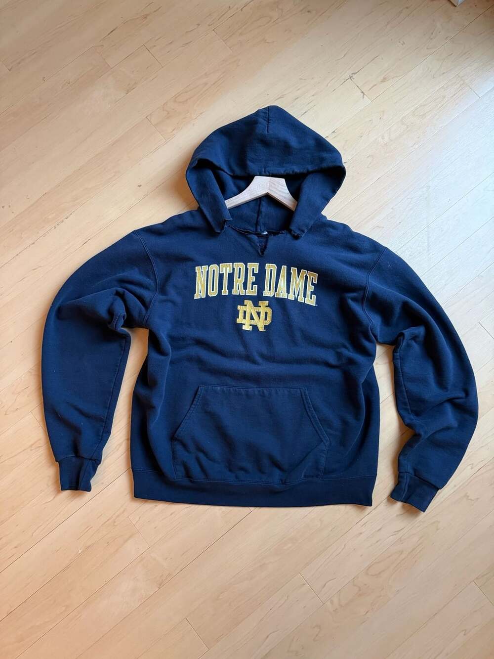 Champion Notre Dame Fighting Irish Navy Blue Hoodie